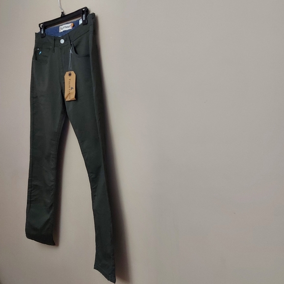 Taylor Vintage Commuter Stretch Khaki  slim fit pants - Picture 3 of 13